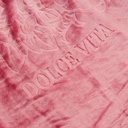 Couverture 1 Place 160/220 Dolce Vita -M11 Rose