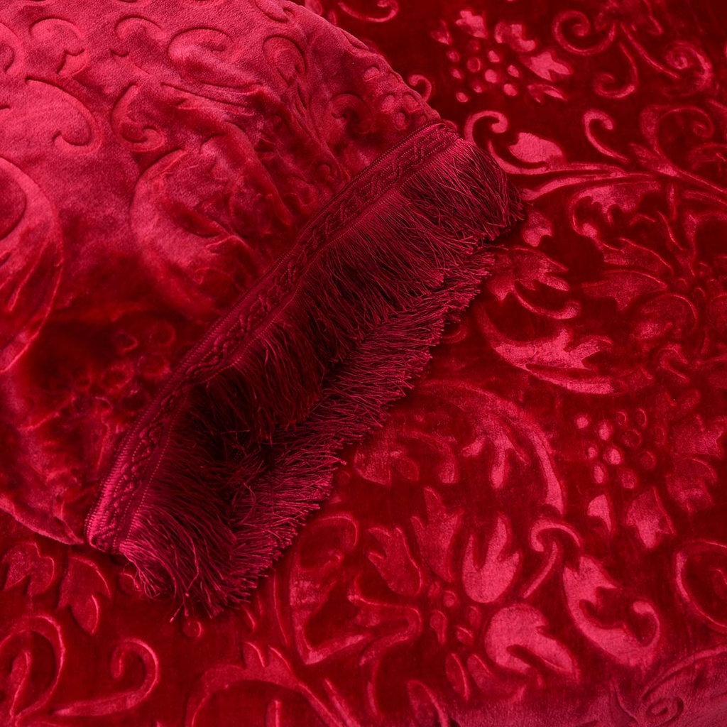 Couverture Dolce Vita 5 Pièces - 220/240 - M11 Rouge