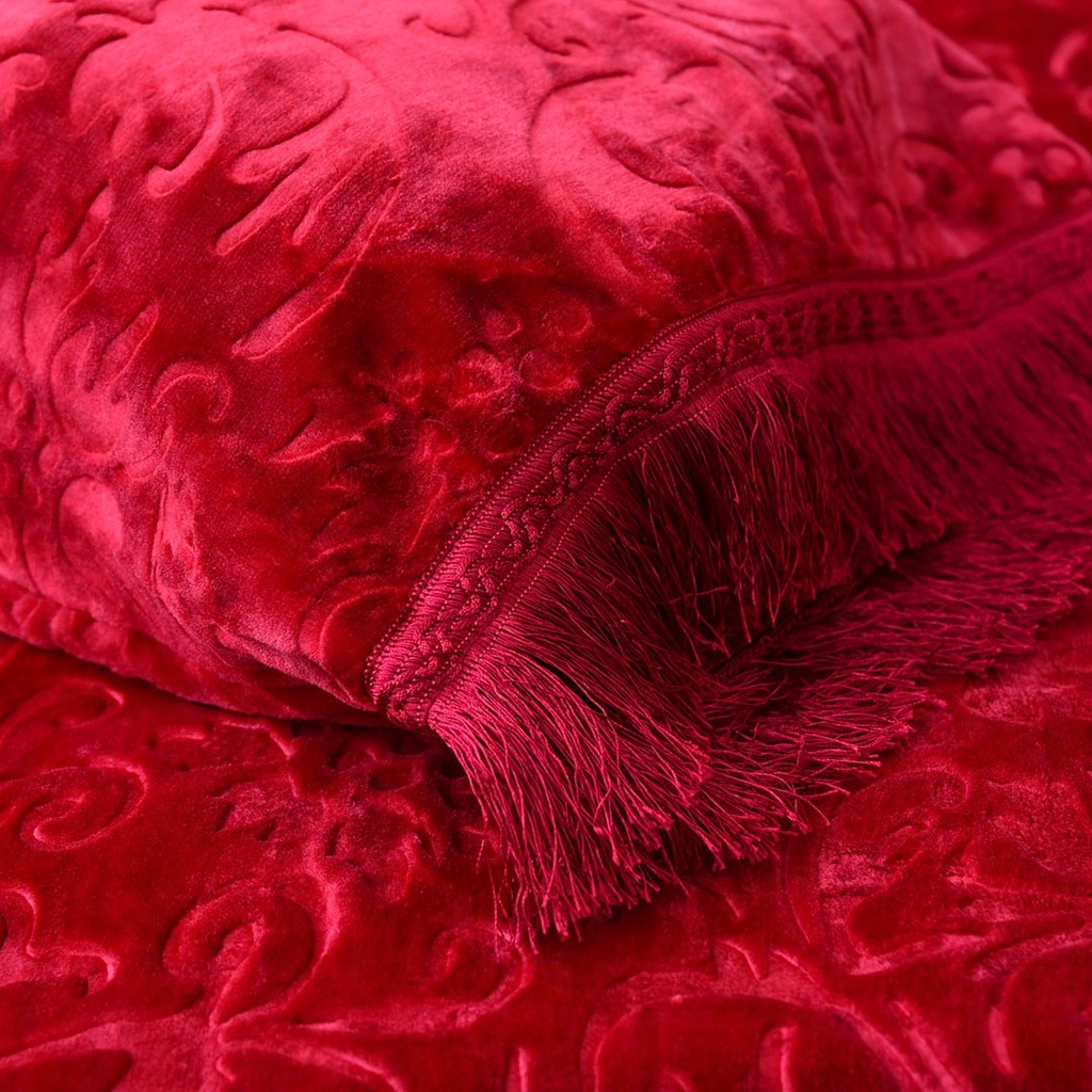 Couverture Dolce Vita 5 Pièces - 220/240 - M11 Rouge