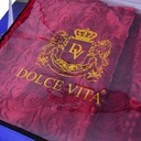 Couverture Dolce Vita 5 Pièces - 220/240 - M11 Rouge