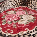 Couverture 2 Places 220/240 Dolce Vita Doubles Faces-M2 Tigre Rouge