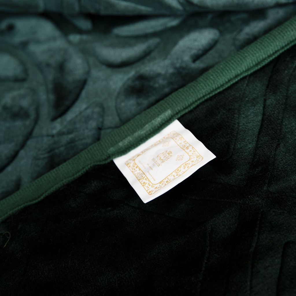 Couverture 2 Places 220/240 Dolce Vita Doubles Faces -M11 Vert