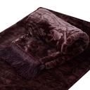 Couverture Dolce Vita 5 Pièces - 220/240 - M2 Marron