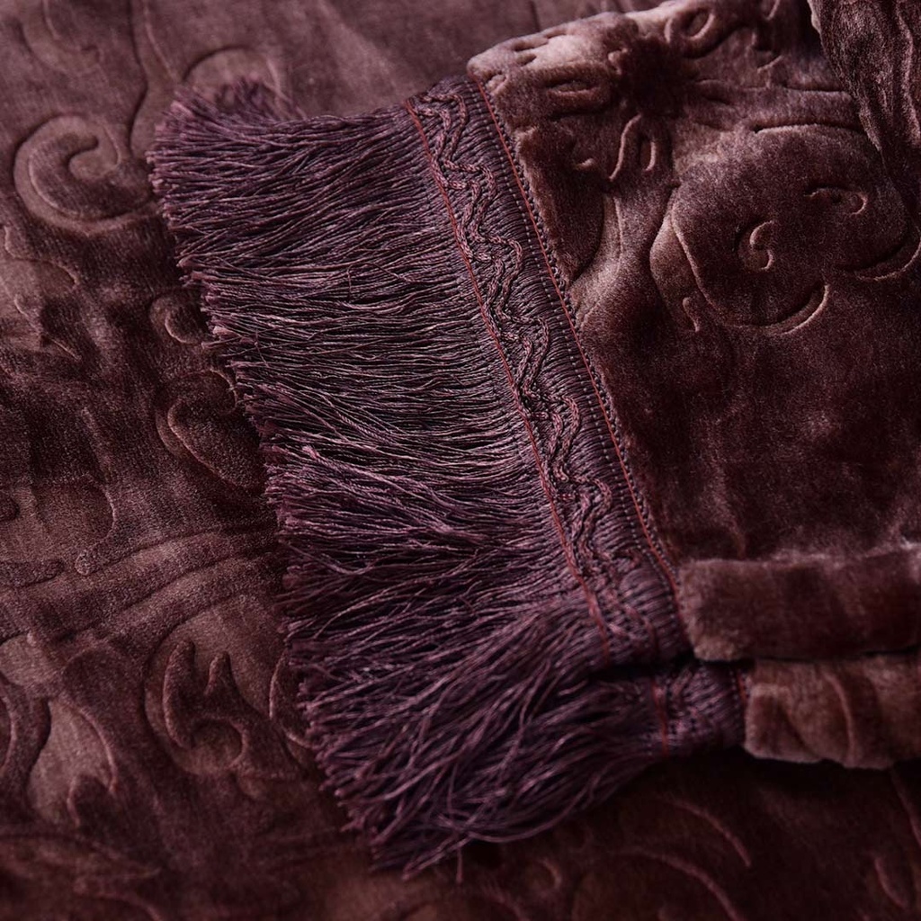 Couverture Dolce Vita 5 Pièces - 220/240 - M2 Marron