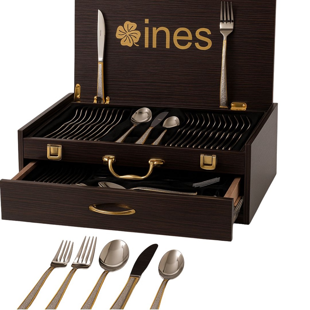 Coffret Ménagère De Cuisine 72 Pièces Lines Model 3