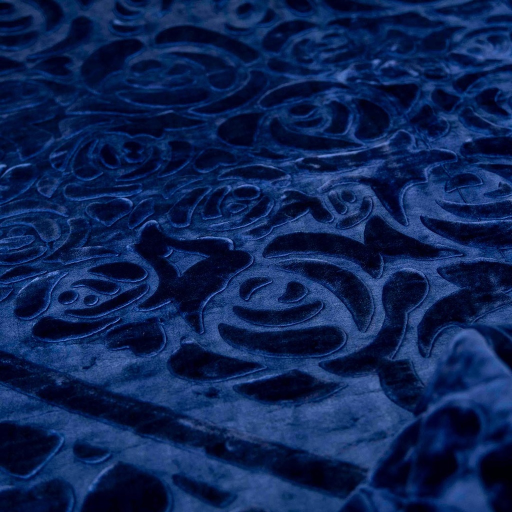 Couverture 2 Places 220/240 Dolce Vita -M5 Bleu