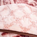 Couverture 2 Places 220/240 Dolce Vita-M3 Fleuris Rose