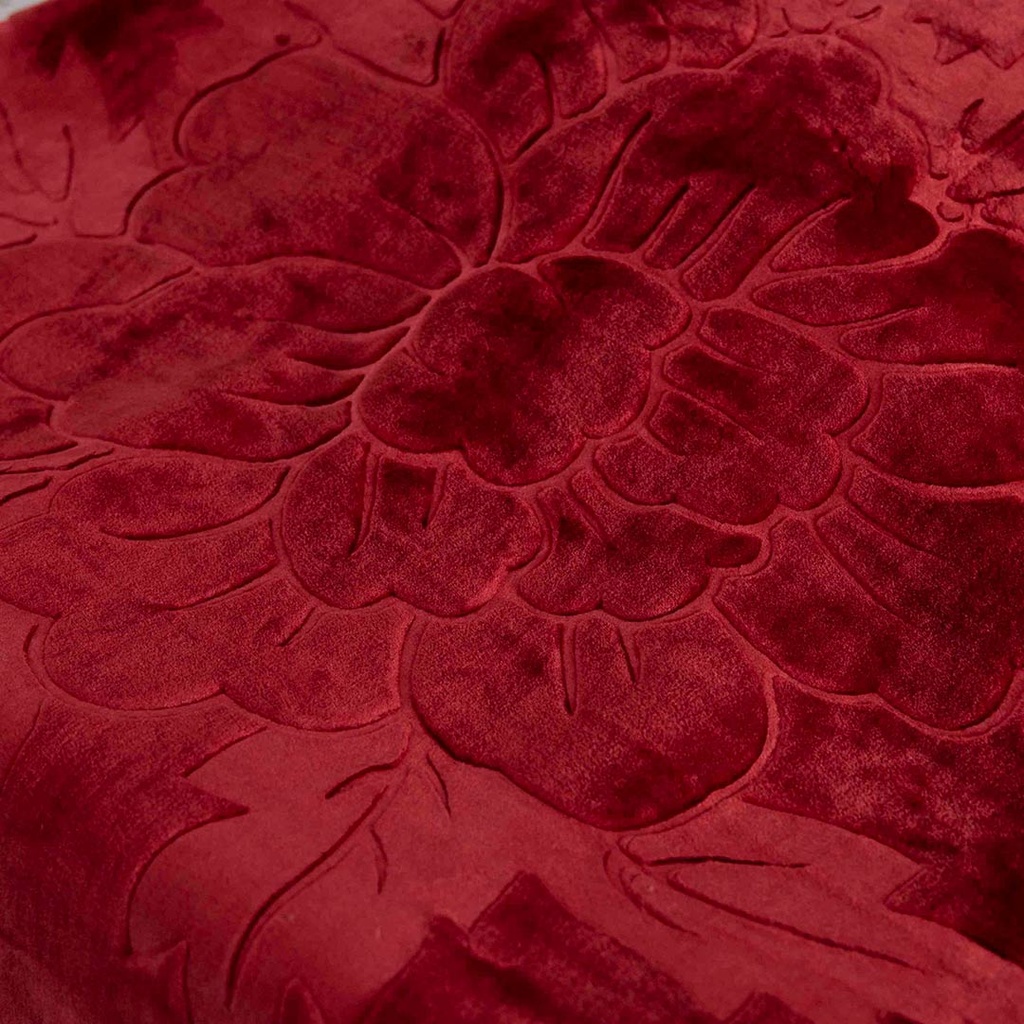 Couverture 2 Places 220/240 Dolce Vita -M10 Rouge