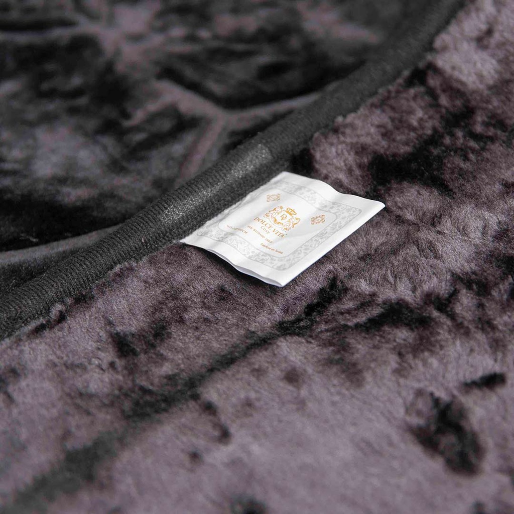 Couverture 2 Places 220/240 Dolce Vita -M8 Noir