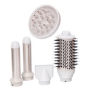 Coffret Brosse Soufflante Florence 1000W - 38000RPM Beige
