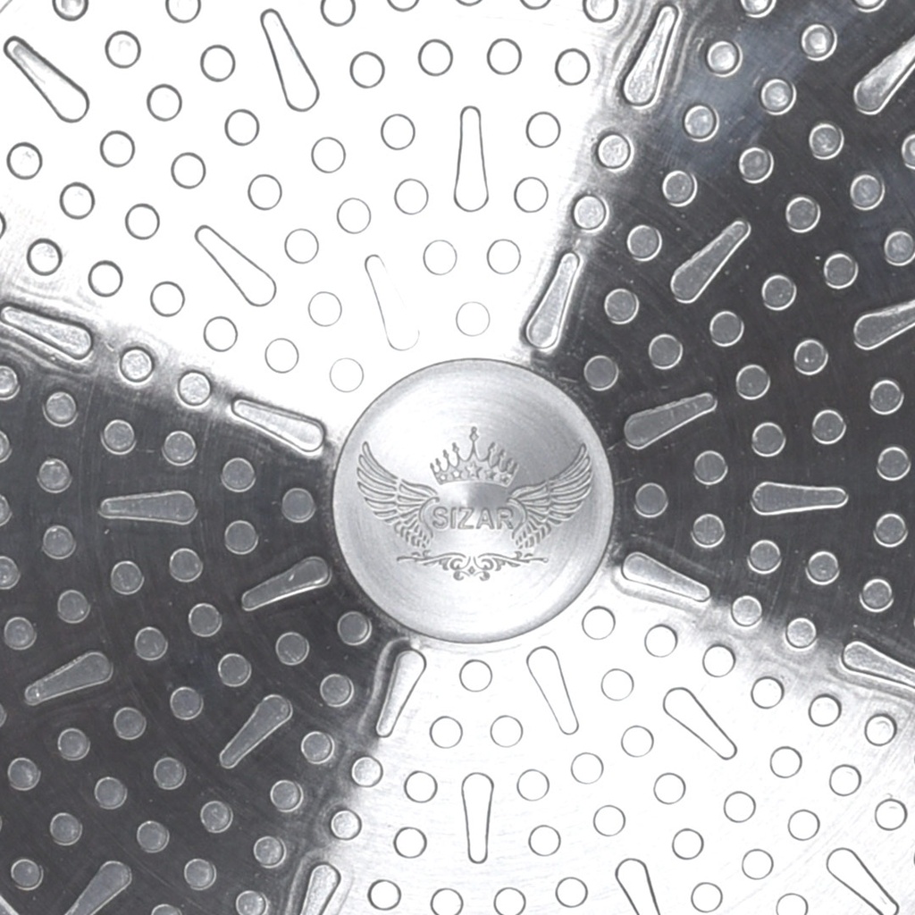 Batterie De Cuisine Sizar 21 Pièces Granite - Beige