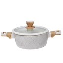 Batterie De Cuisine Sizar 21 Pièces Granite - Beige