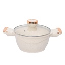 Batterie De Cuisine Sizar 21 Pièces Granite - Beige