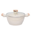 Batterie De Cuisine Sizar 21 Pièces Granite - Beige