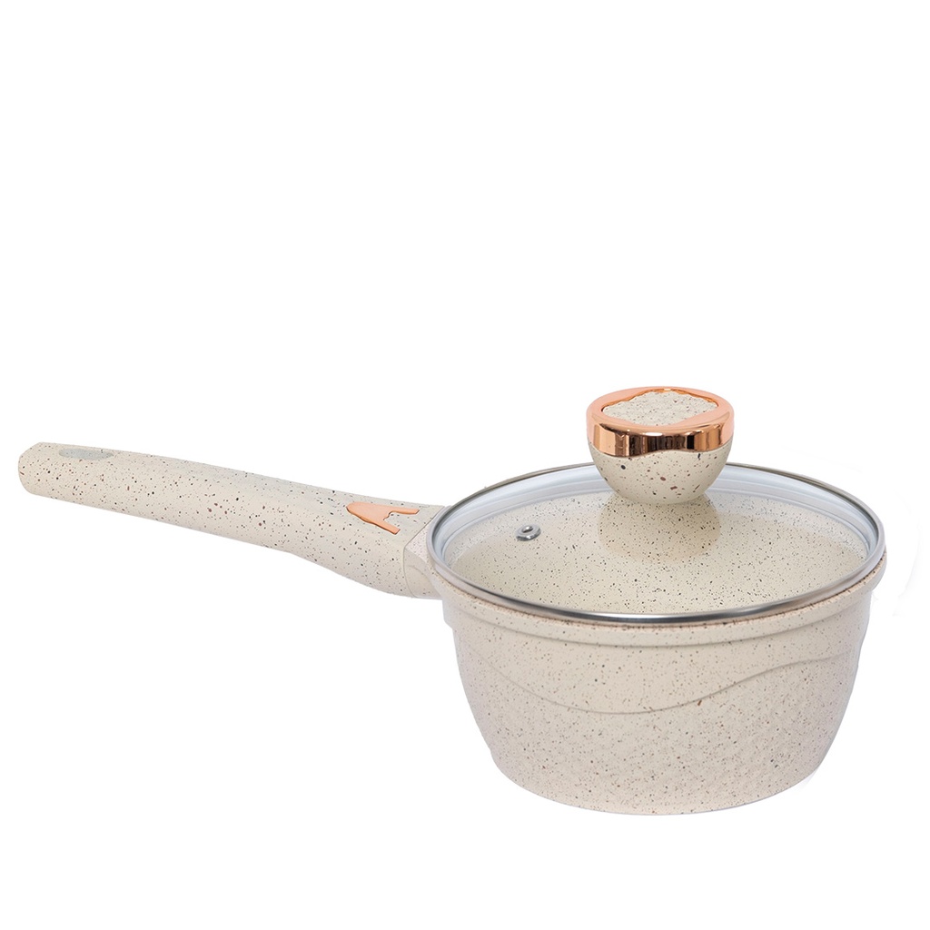 Batterie De Cuisine Sizar 21 Pièces Granite - Beige