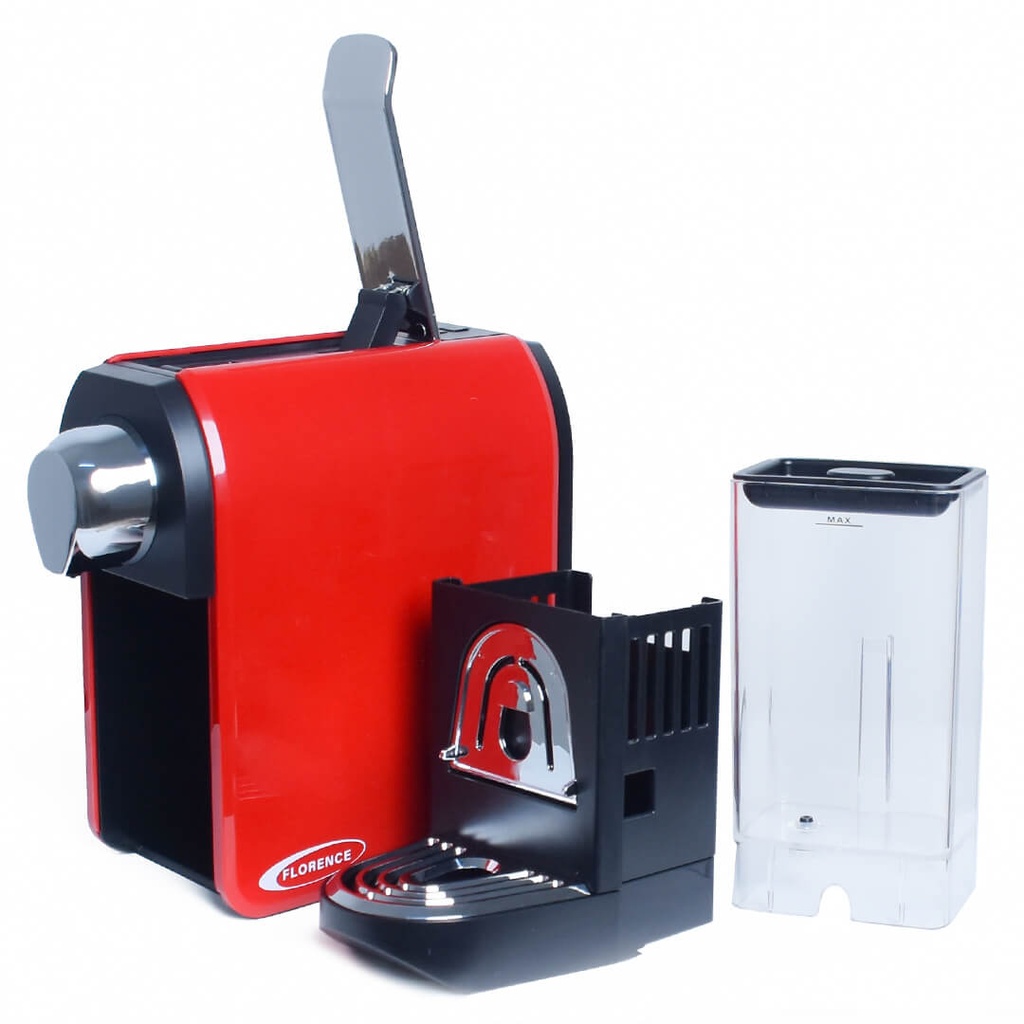 Machine café à capsule Nespresso Florence -1400W 800 ml Rouge