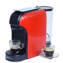 Machine café à capsule Nespresso Florence-1400W 1000 ml Rouge
