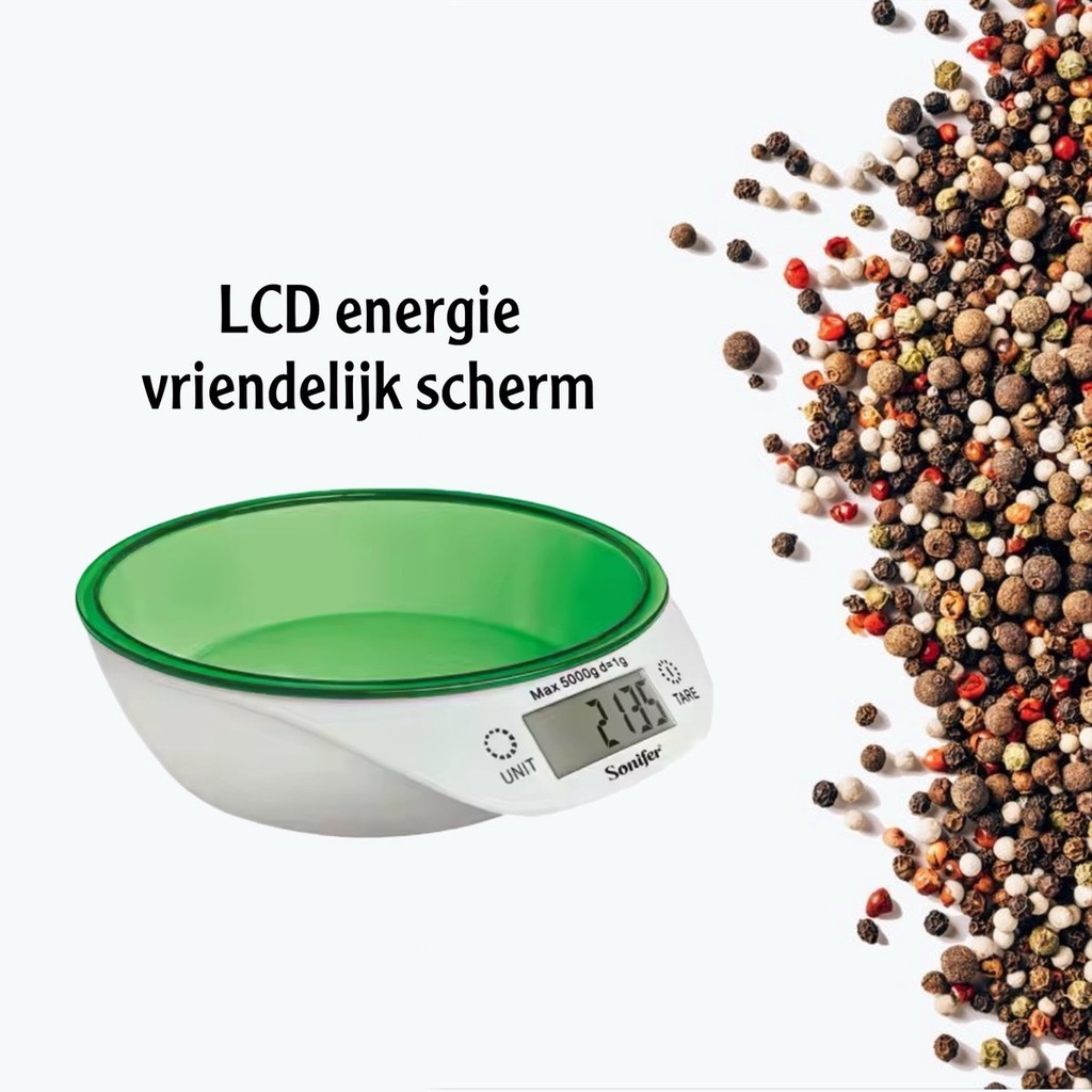 Balance de Cuisine Electronique Sonifer avec Bol 