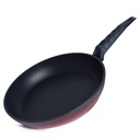 Set De 3 Poêles Granite GRATINA Rouge & Noir