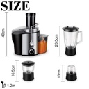 Robot Multifonctions 4 en 1 Sonifer 800W 1800RPM