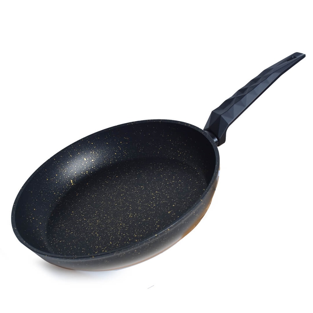 Set De 3 Poêles Granite GRATINA Gold & Noir