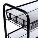 Chariot de Rangement De Cuisine Mobile à 4 Niveaux