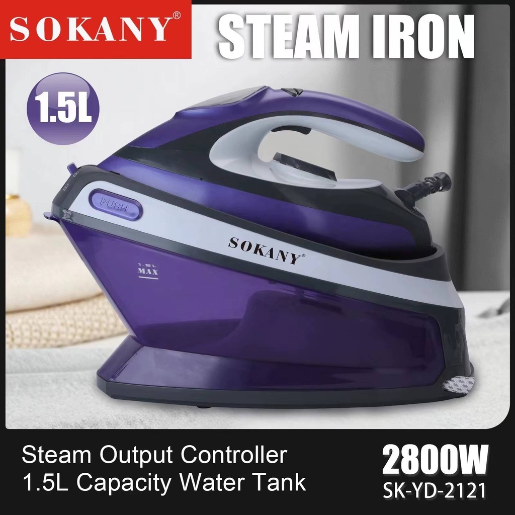 Fer à Vapeur Avec Support Sokany 2800W Violet