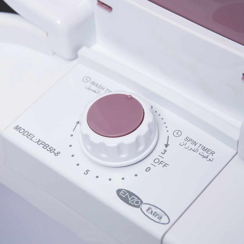 Mini Machine à laver Enzo Extra 5 kg Rose