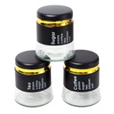 Set Portes Épices 11 Pièces En Verre Avec Support - Noir