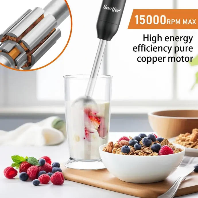 Mixeur Plongeant Sonifer 300W Vert