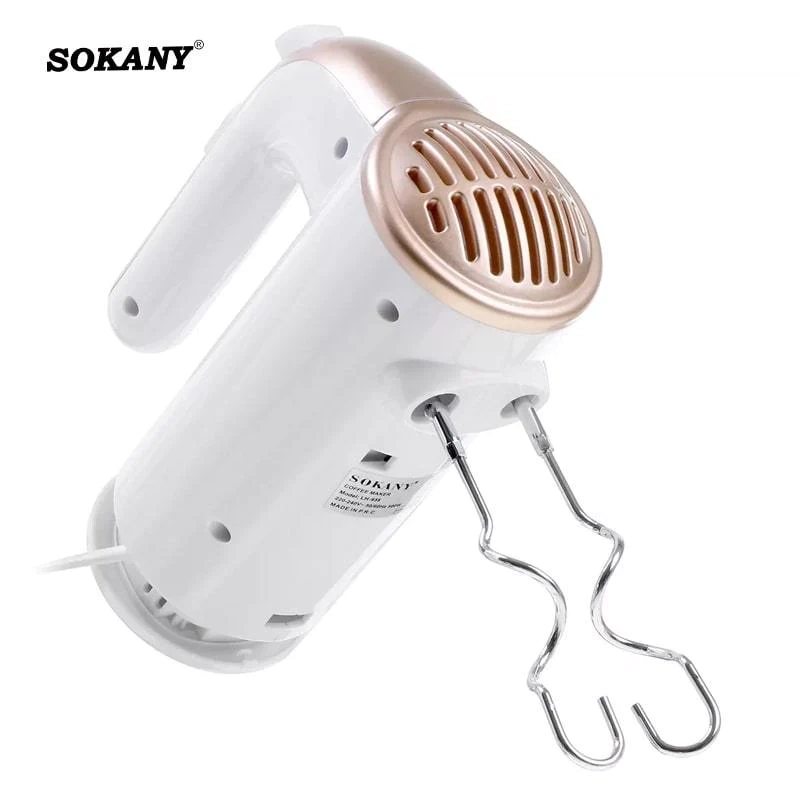 Batteur Eléctrique Sokany 500W 5 Vitesse 