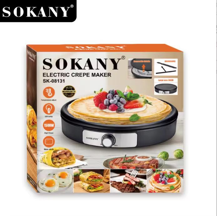 Crépière Electrique Sokany 1500W