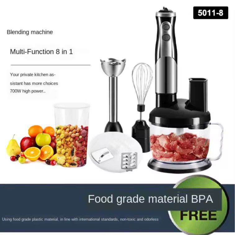 Mixeur Plongeant 8en1 Sokany 700W