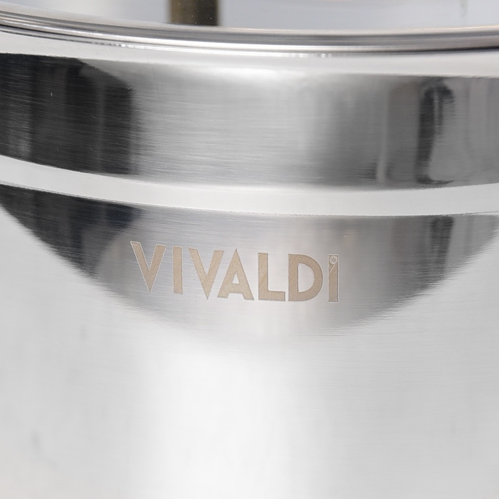 Marmite Vivaldi Rosso 18 cm Inox 18/10