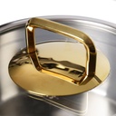 Marmite Vivaldi Rosso 20 cm Inox 18/10