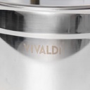 Marmite Vivaldi Rosso 24 cm Inox 18/10