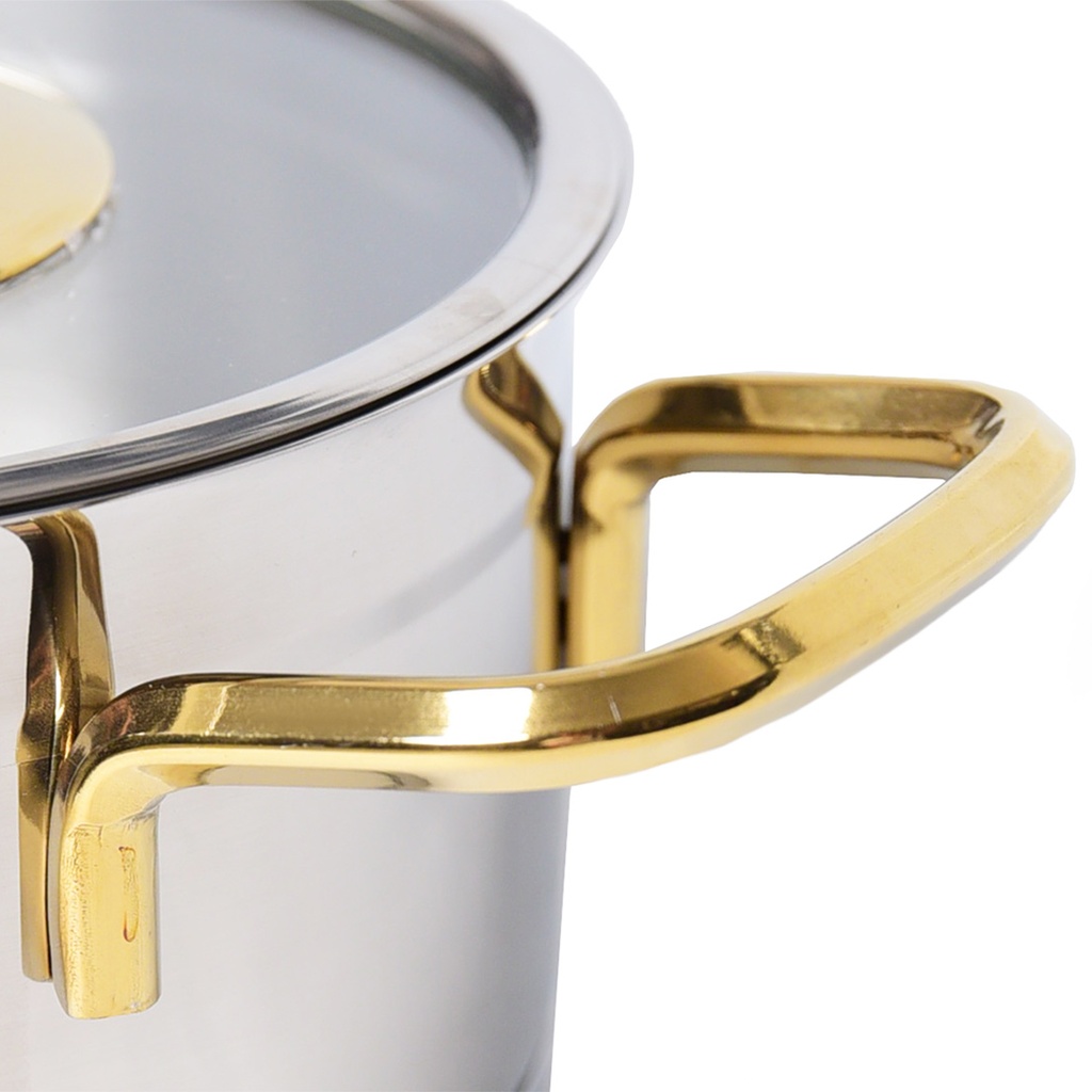 Marmite Vivaldi Rosso 26 cm Inox 18/10