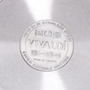 Marmite Vivaldi Tombo 22 cm Inox 18/10 Doré