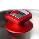 Marmite Vivaldi Tombo 26 cm Inox 18/10 Rouge 