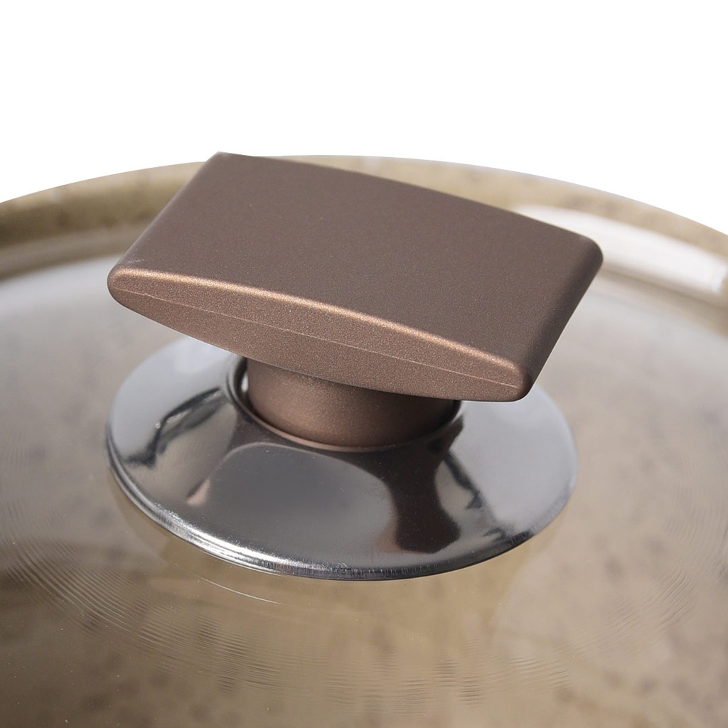 Batterie De Cuisine Vivaldi Eco 9 Pièces Granite Beige