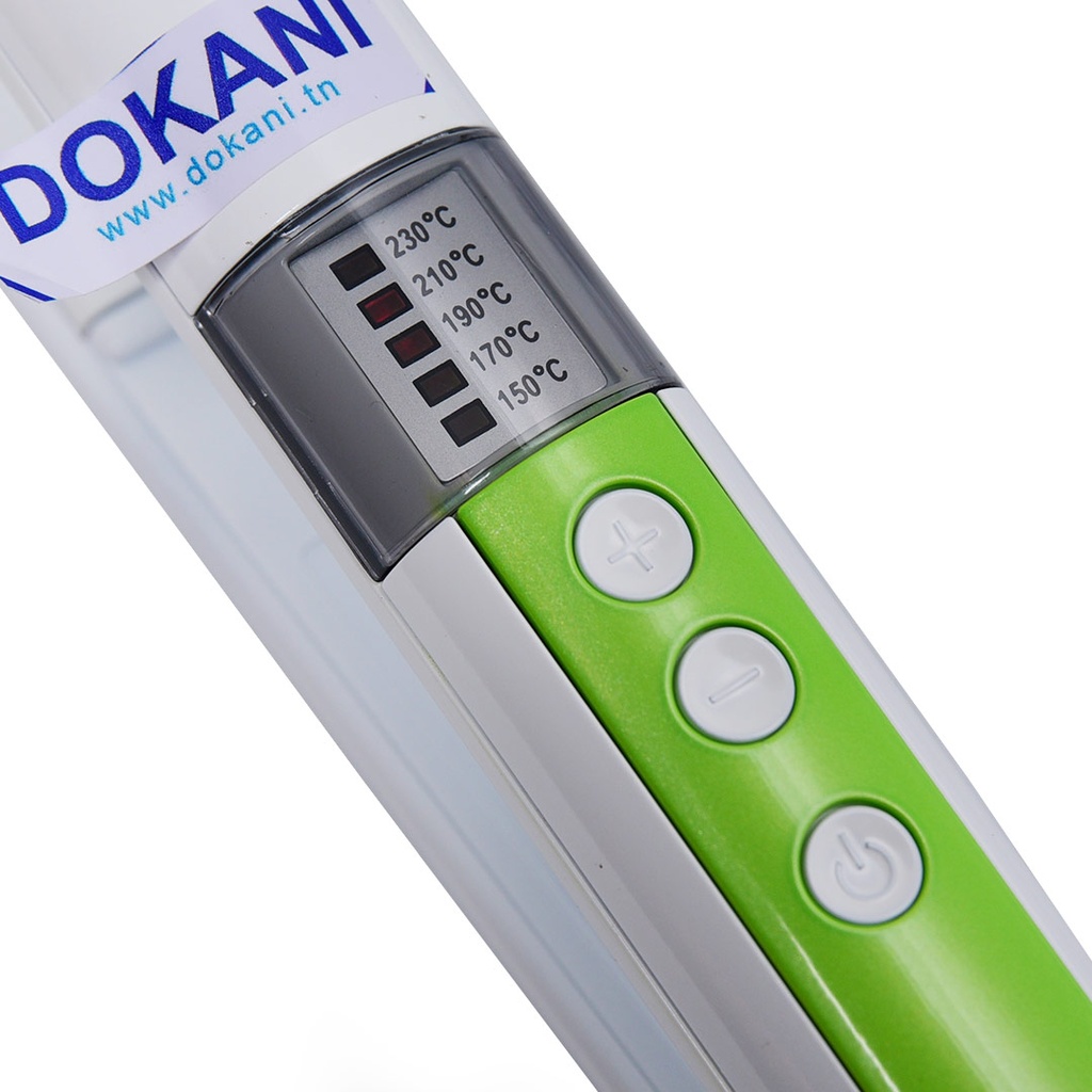 Plaque Cheuveux Florence 100W Vert 