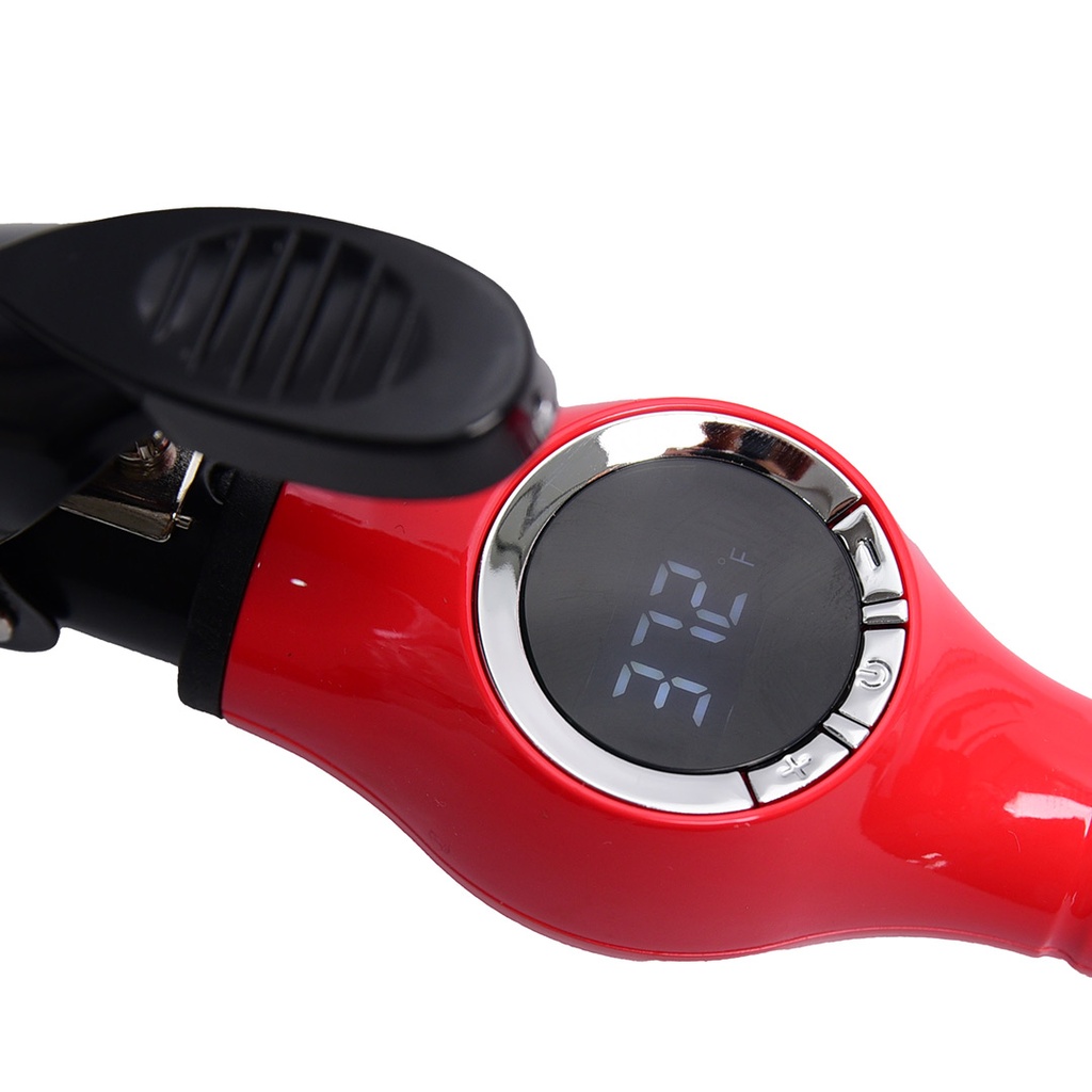 Fer à Boucler Florence 22mm Avec Afficheur 75W Rouge