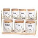 Service à Table en Porcelaine 39 Pièces Golden House Doré 