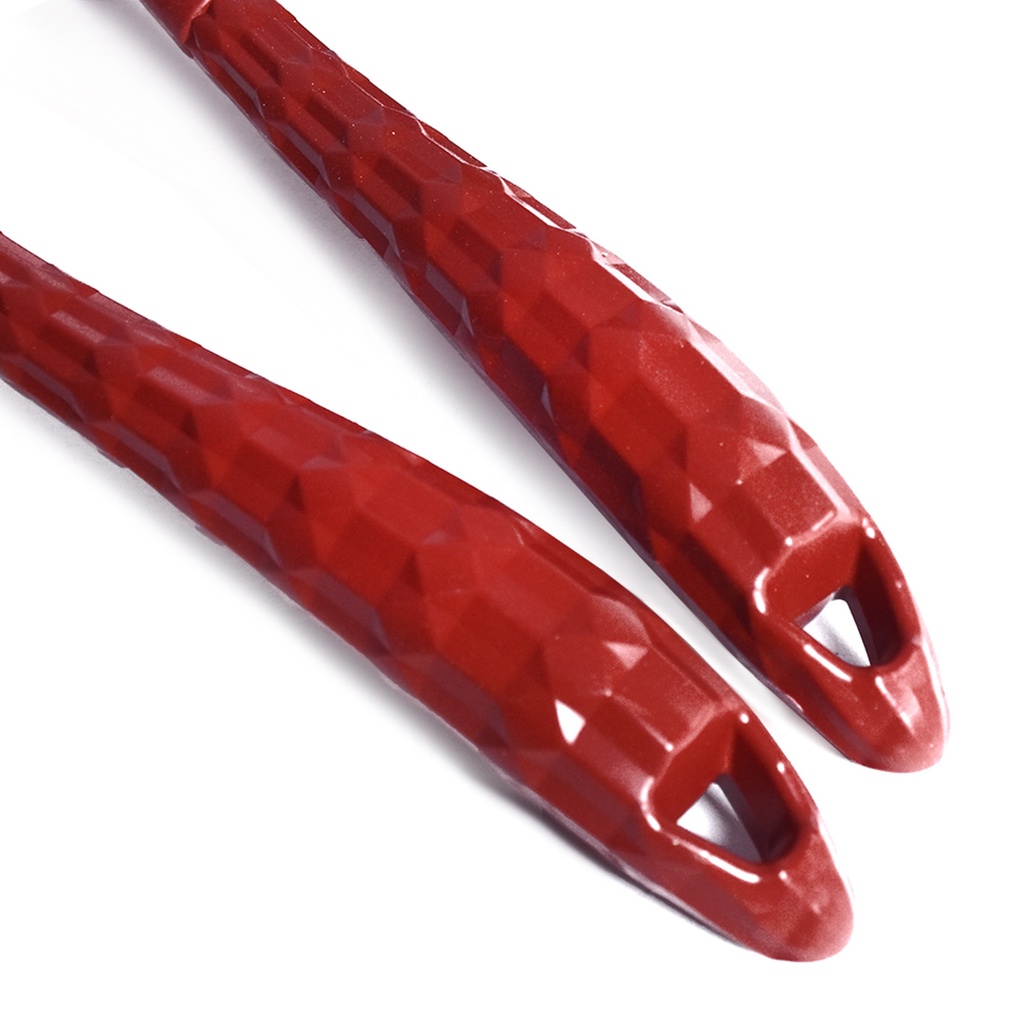 Batterie De Cuisine Sizar 16 Pièces Granite Rouge