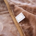 Couverture 2 Places 220/240 Dolce Vita Doubles Faces -M5 Beige