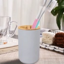 Accessoires de salle de bain 6 pièces Rond Gris