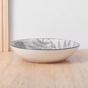 Service a Table en Porcelaine 12 Pièces Golden House Gris Charbon