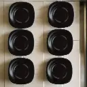 Lot De 6 Assiette Dessert Luminarc CARINE 19 Cm 