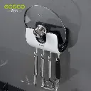 Support couvercle mural ECOCO avec 4 crochets amovibles