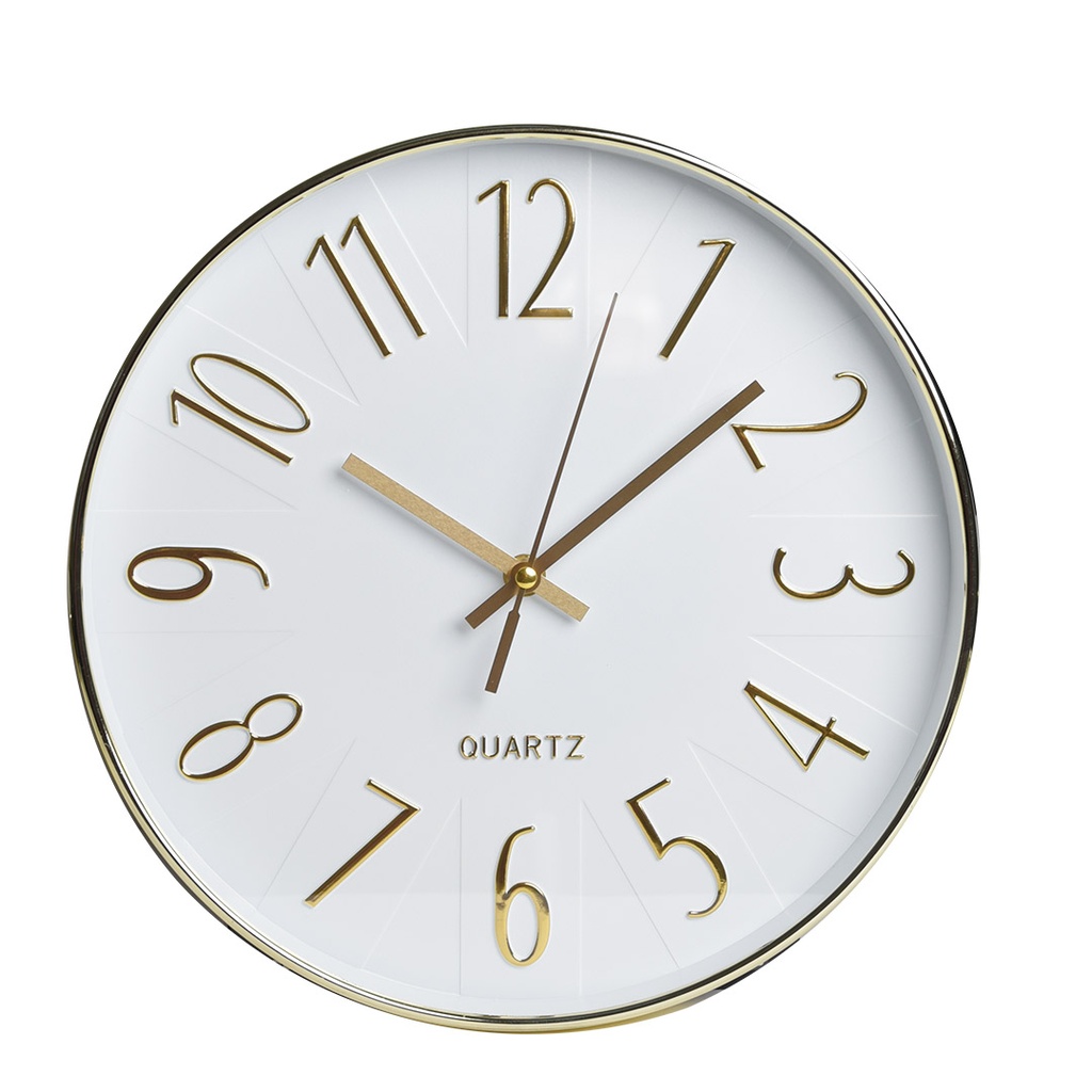 Horloge Murale Rond 29Cm Blanc